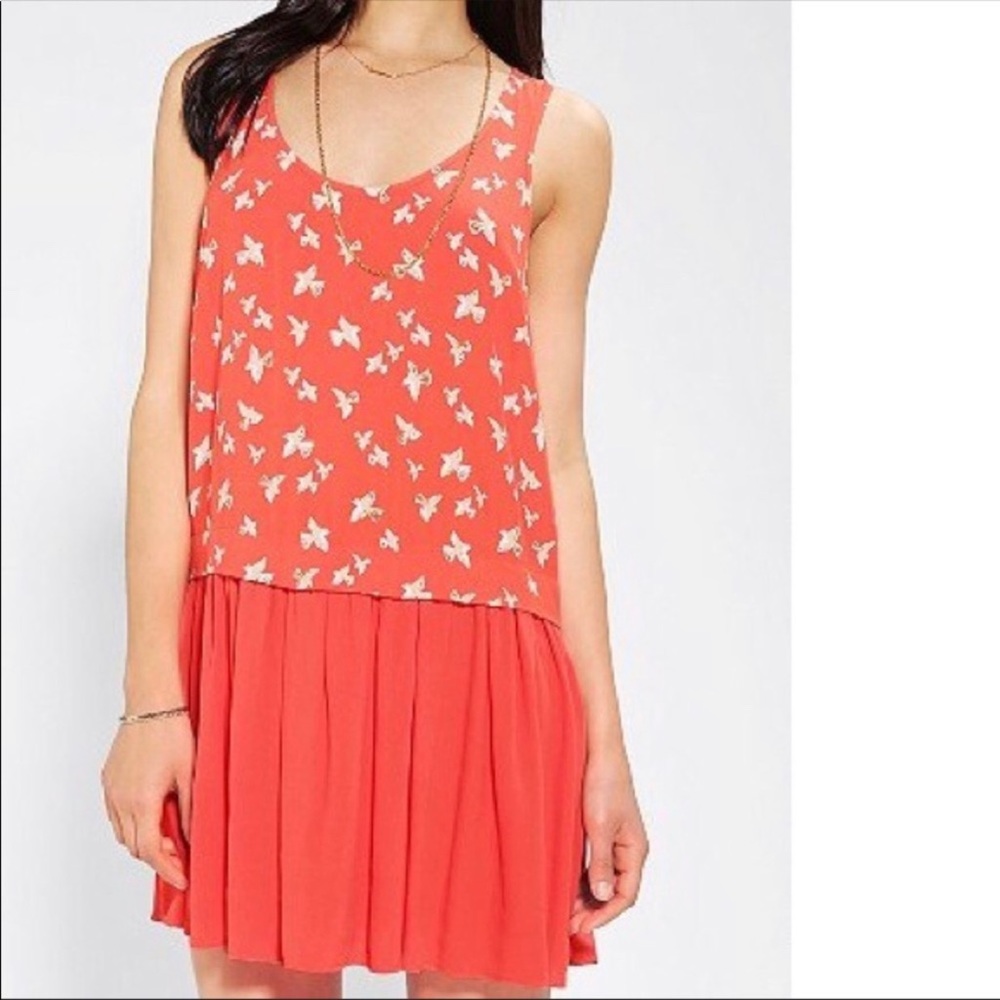 Cooperative birds mini dress
